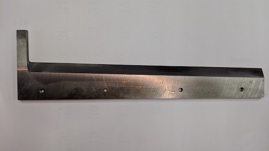 三方断裁刃　再研磨