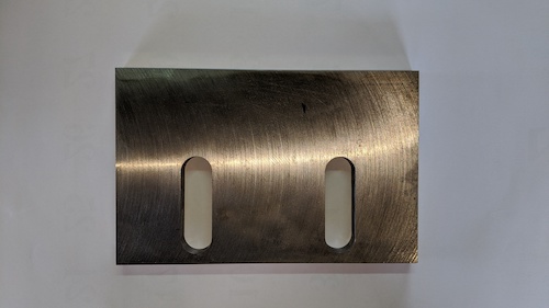 チッパーナイフ　再研磨