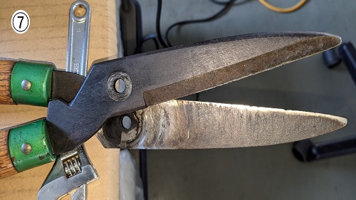 園芸用刃物　再研磨