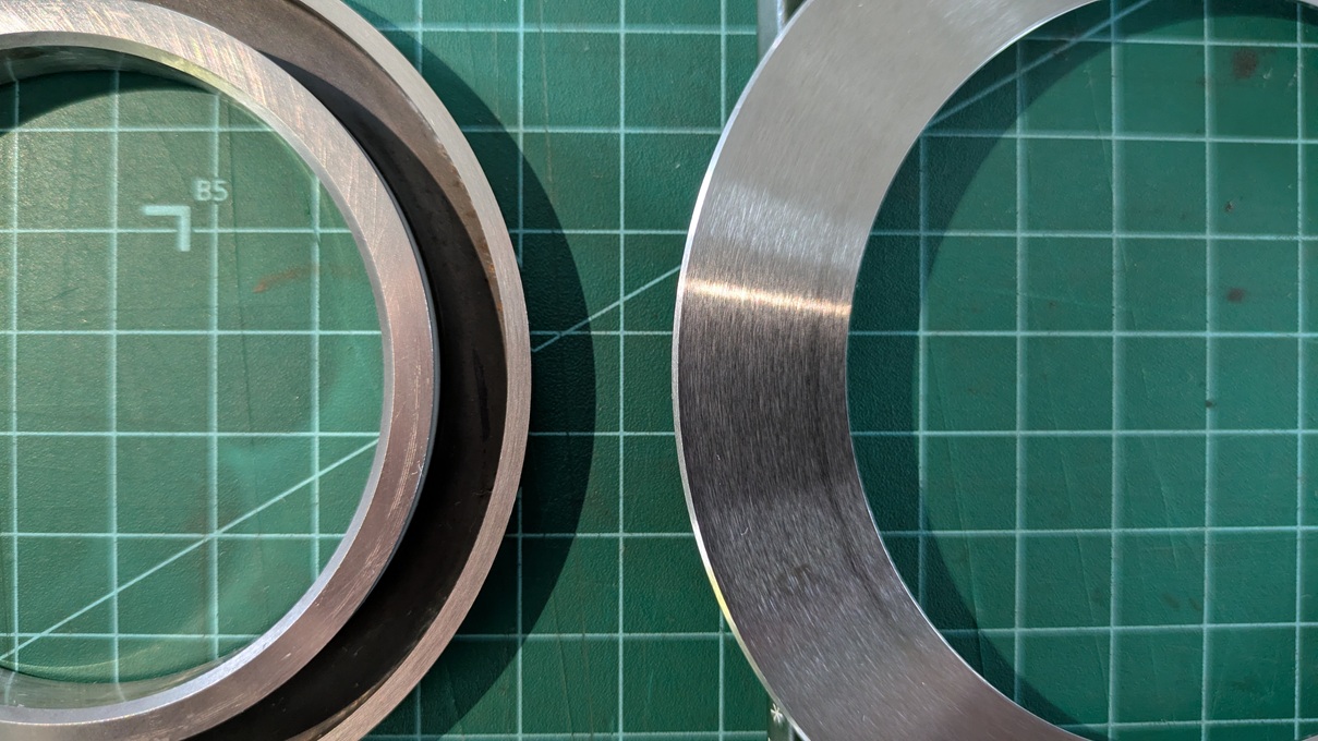 紙製品用スリッター刃(上刃・下刃) 研磨後